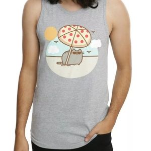 Unisex Pusheen tank top